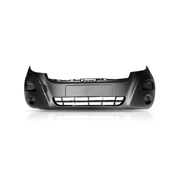 Para-choque Dianteiro RENAULT MASTER Preto sem Furo Milha - CAMBUCI IMPORTS 066405