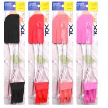 Kit Espatula Pincel Silicone 13896