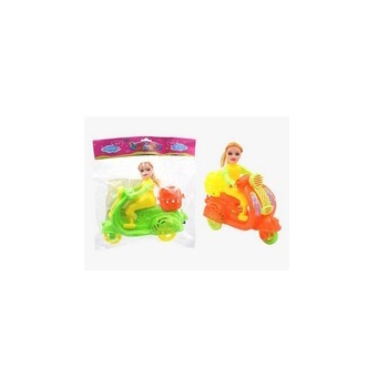 Boneca De Plast 20x19cm Mt0480 Ref.4158