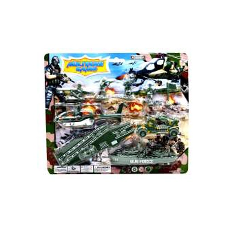 Kit Militar 28.5x25,1cm C/9pcs Ref.mt0245