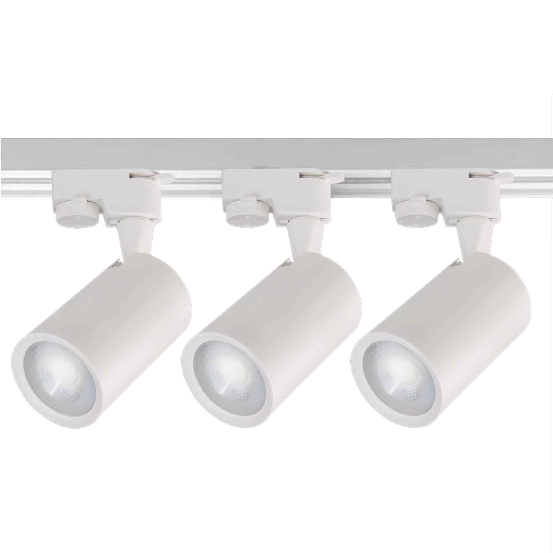 Kit Spot LED para Trilho Branco Luz Branca Bivolt 9W Inspire