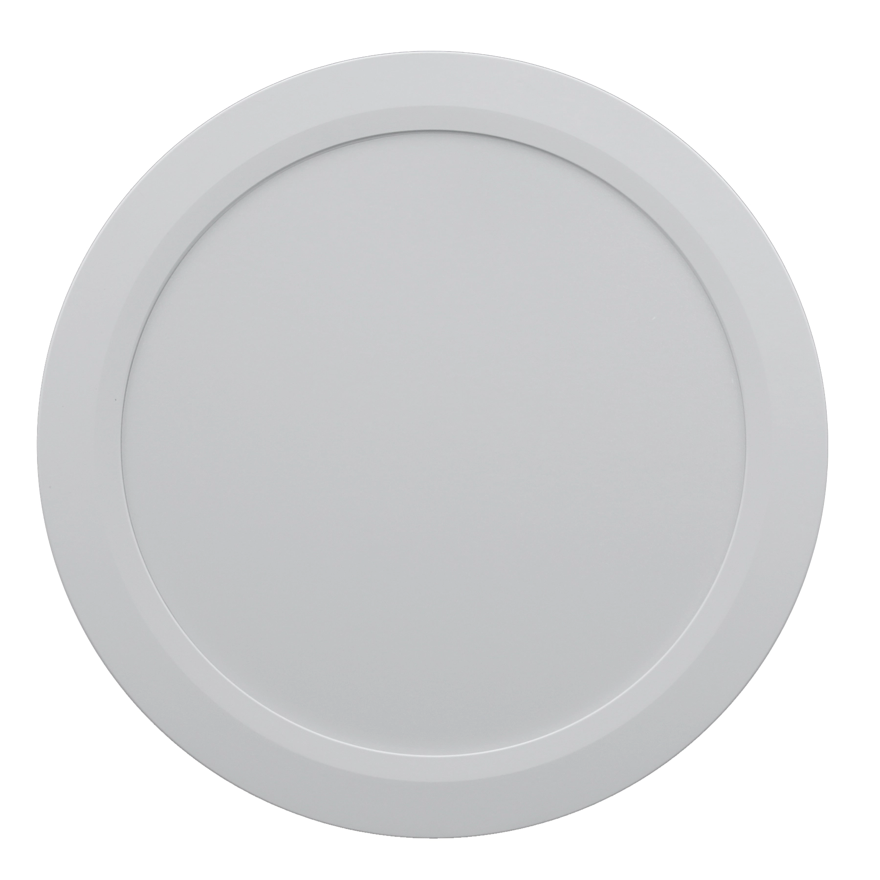 Painel de Led Sobrepor Redondo Luz Amarela 10W Inspire 17x17cm Branco Bivolt
