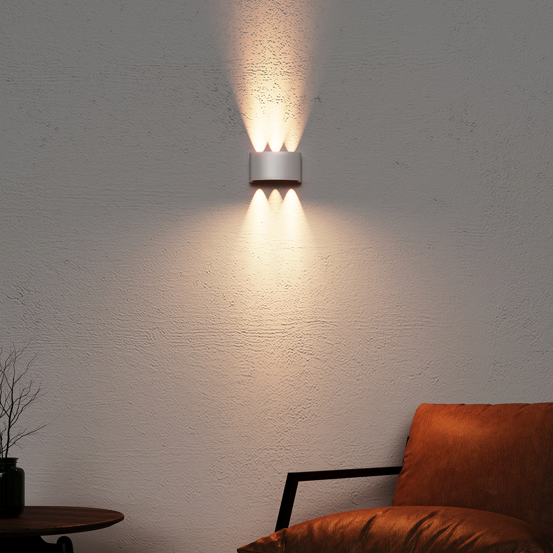 Arandela de Parede Interna Com LED IP20 ECO3059 Inspire Branco Bivolt