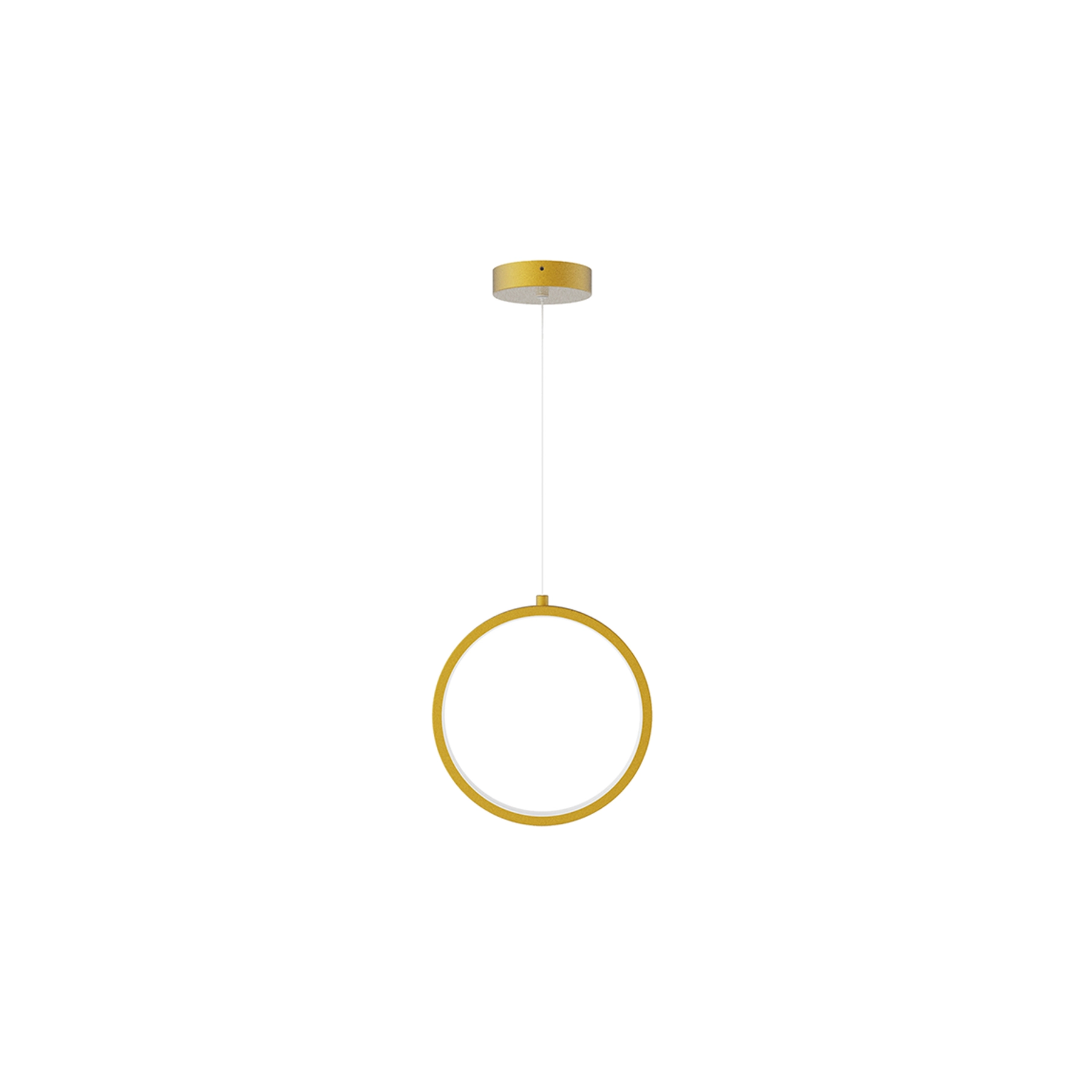 Pendente com LED Dourado Redondo Inspire