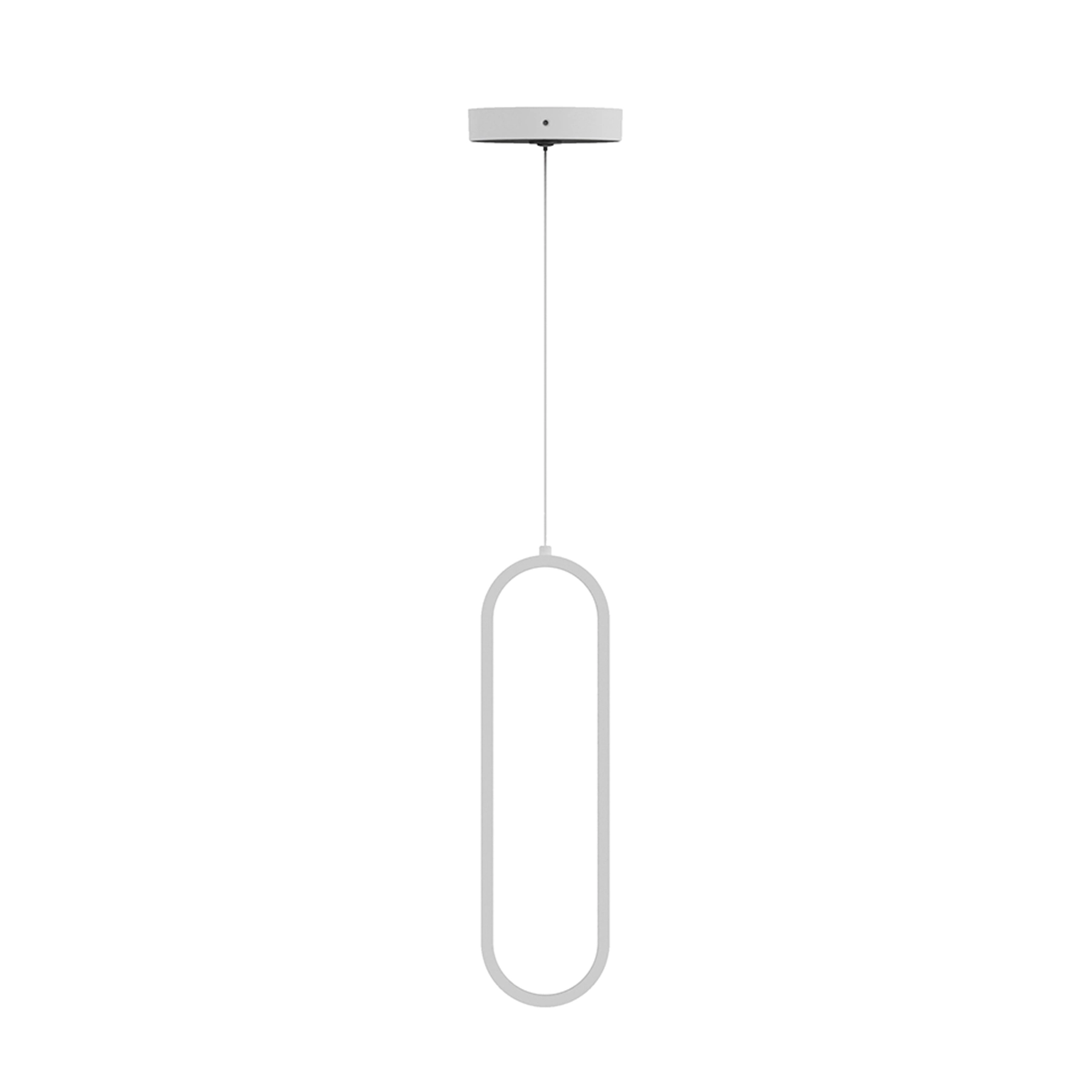 Pendente com LED Branco Oval Inspire