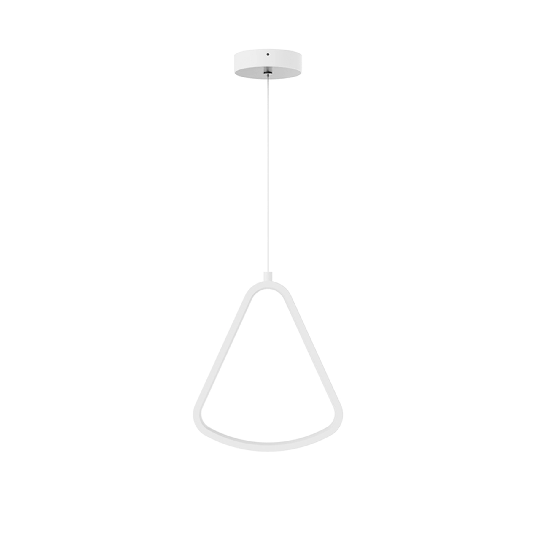 Pendente com LED Branco Triangular Inspire