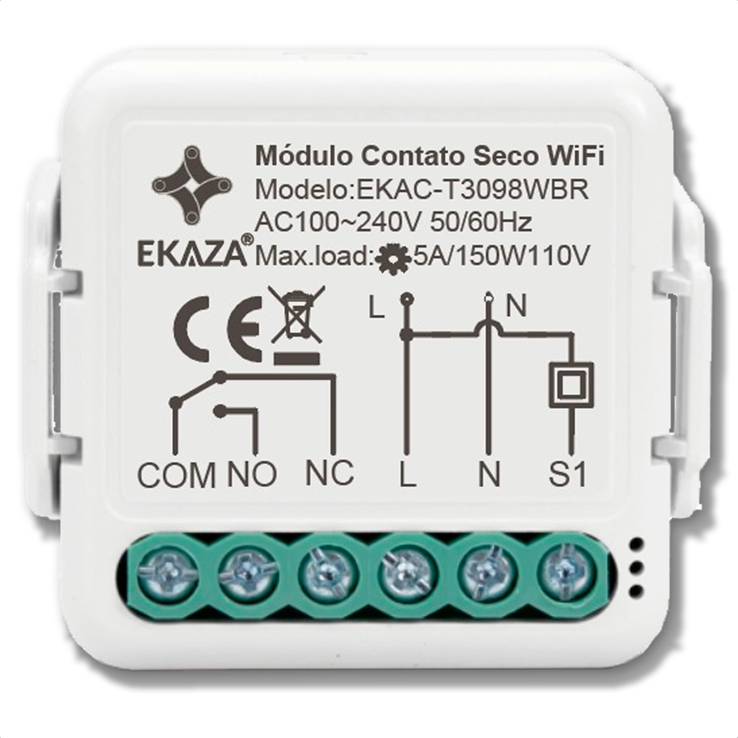 Interruptor Inteligente Mini Contato Seco Wi-fi