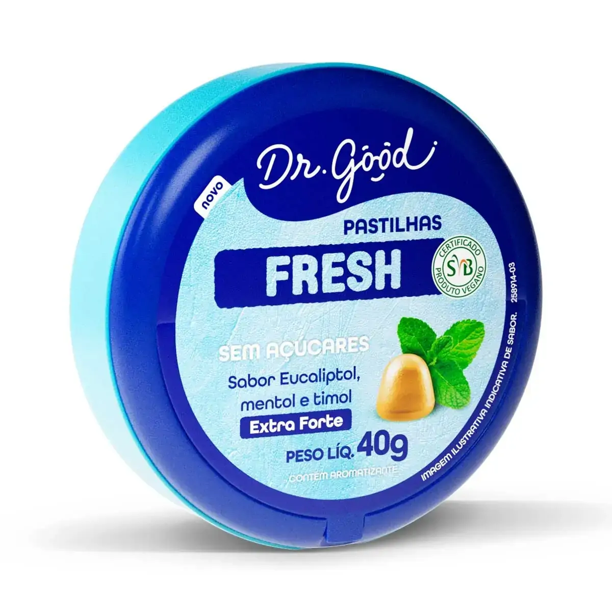 Pastilha Fresh Extra Forte Dr Good 40g