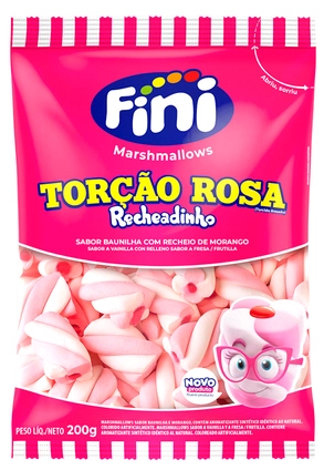 Marsh Fini 250g Rech Rosa Branco