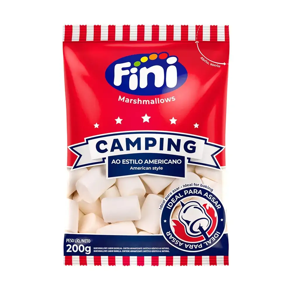 Marshmallow Fini 200g Torcao Camping