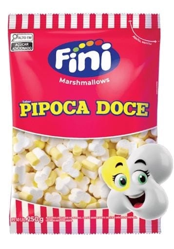 Marshmallow Fini Pipoca Doce 250g