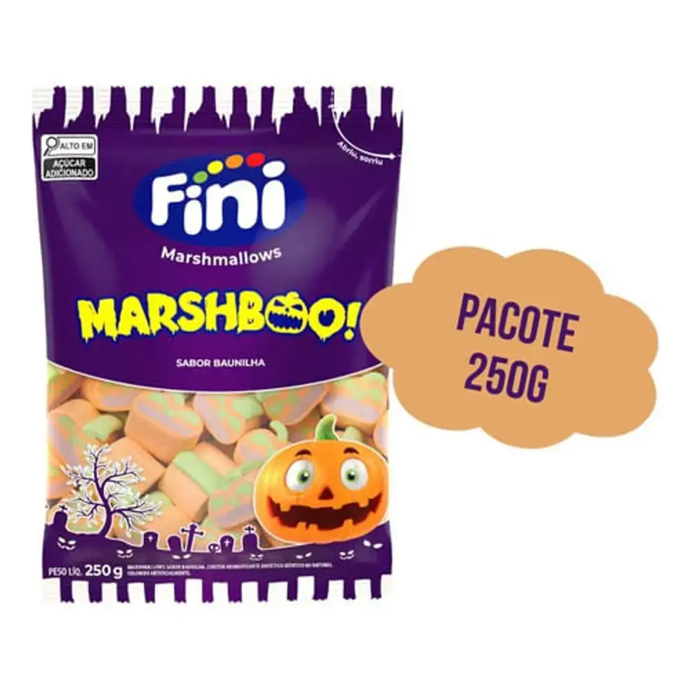Marshmallow Marshboo Halloween 250g Fini