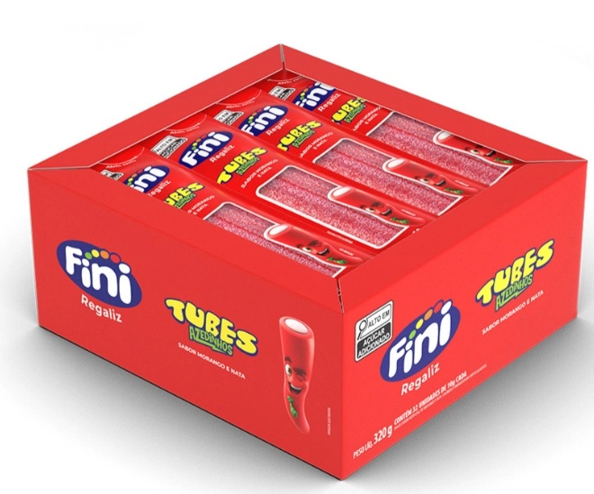 Tubes Morango Citrico 10g Fini