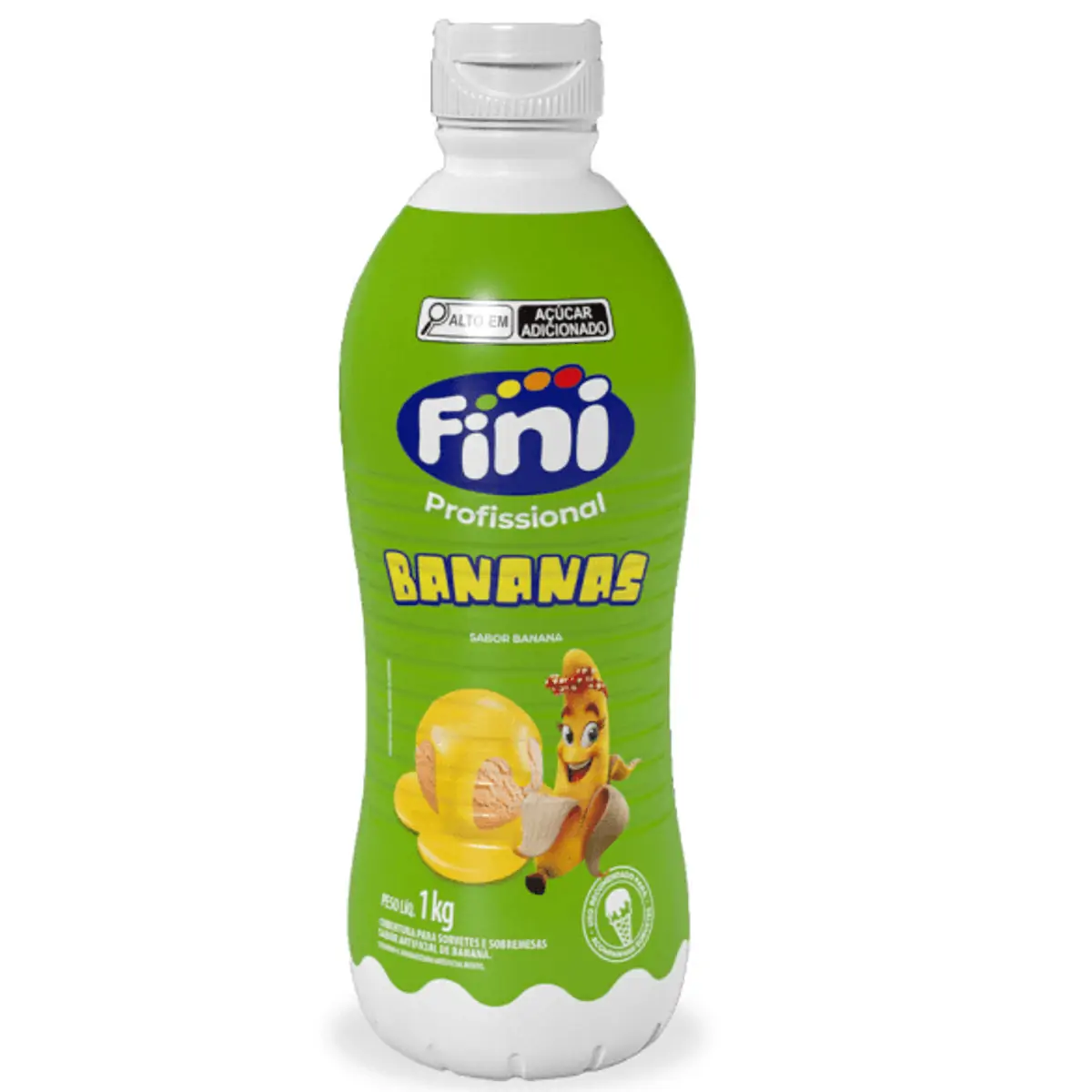 Calda Sorvete Bananas 1.01kg Fini