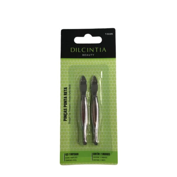 Dilcintia Beauty Pinca Aco Carbono 3.0 Ponta Reta