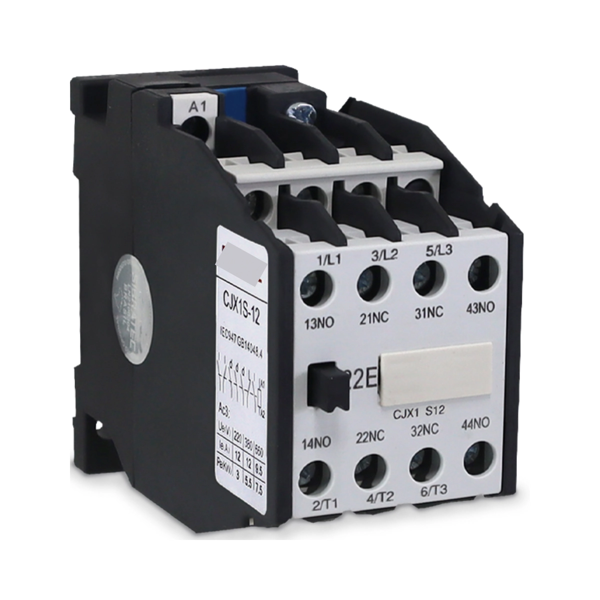 Contator Tripolar 2na+2nf 12a 127vca (similar 3tf41)