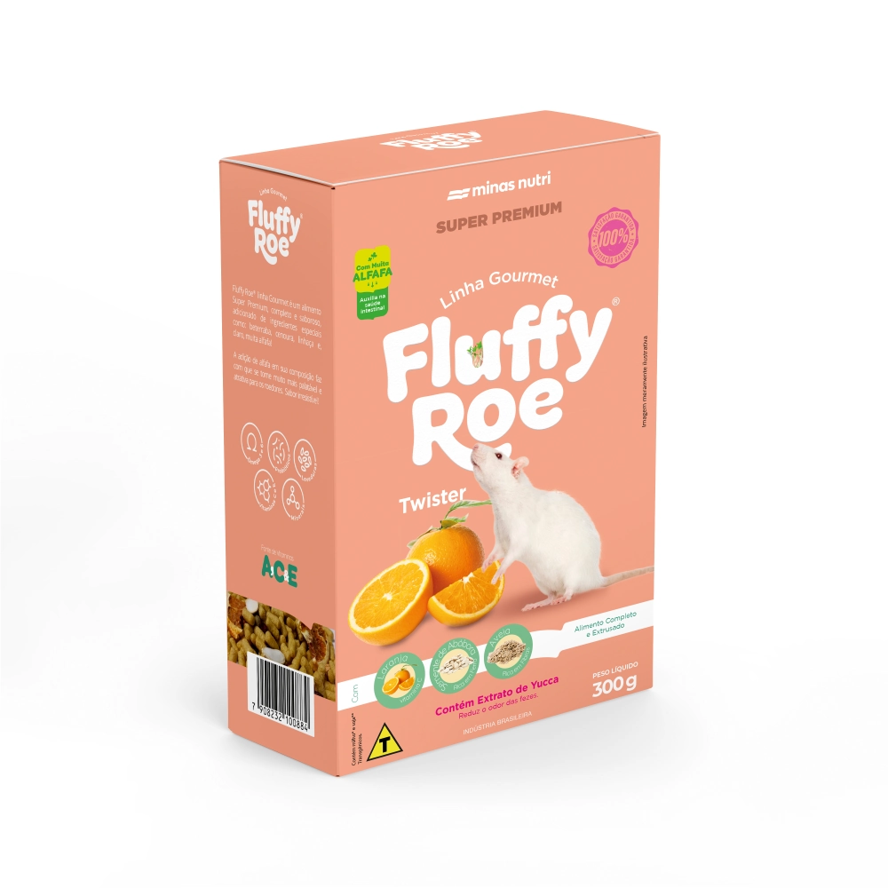 Fluffy Roe Gourmet Twister 300gr