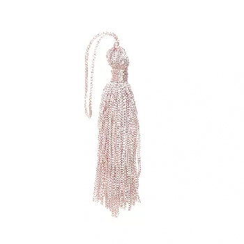 Tassel Pingente 7cm Cor 147 Salmao C/10 Nybc