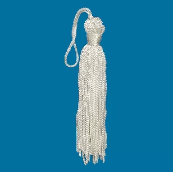 Tassel Pingente 7cm Cor 296 Bege Natural C/10 Nybc