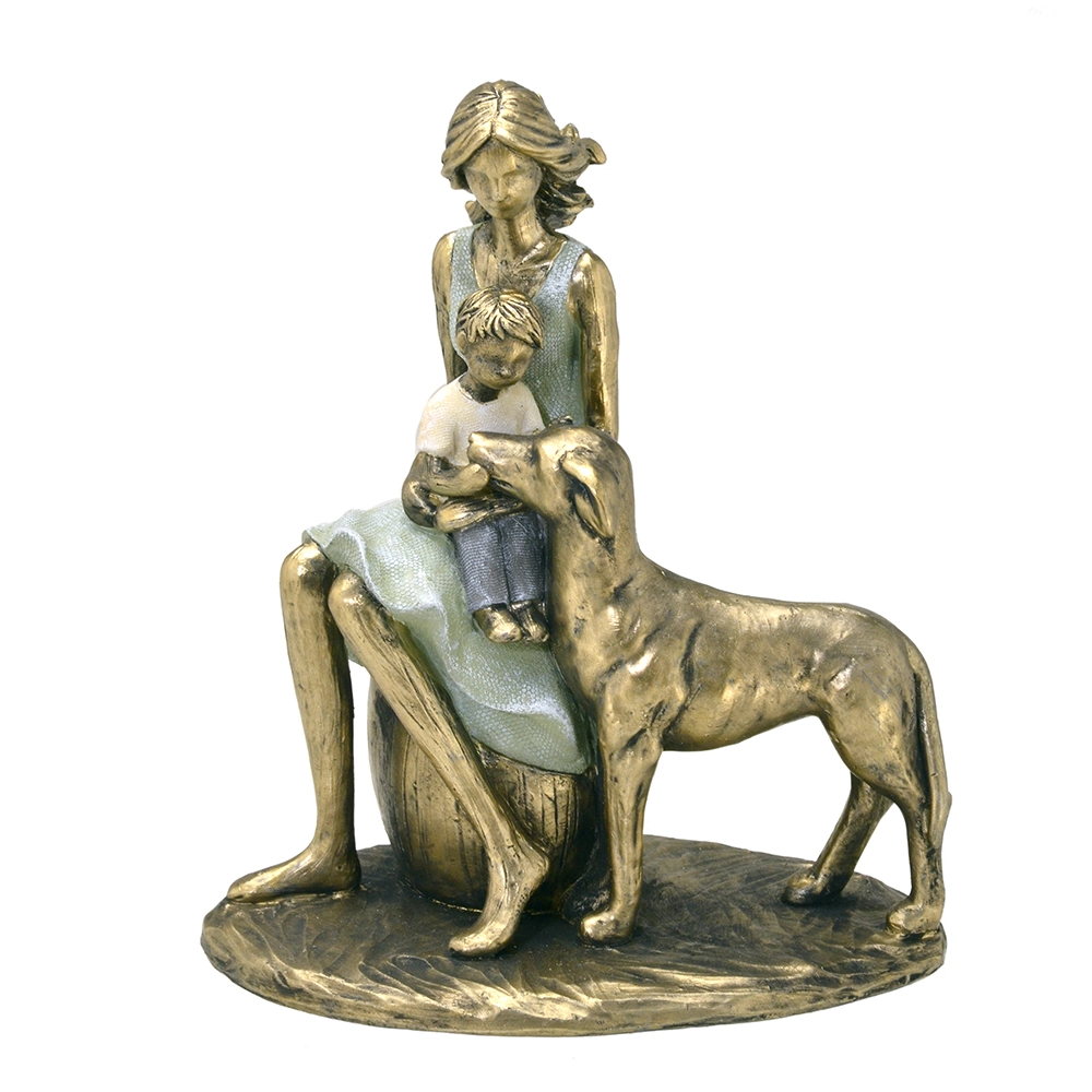 Mae E Filho Com Pet Decorativa 257 376 Mabruk