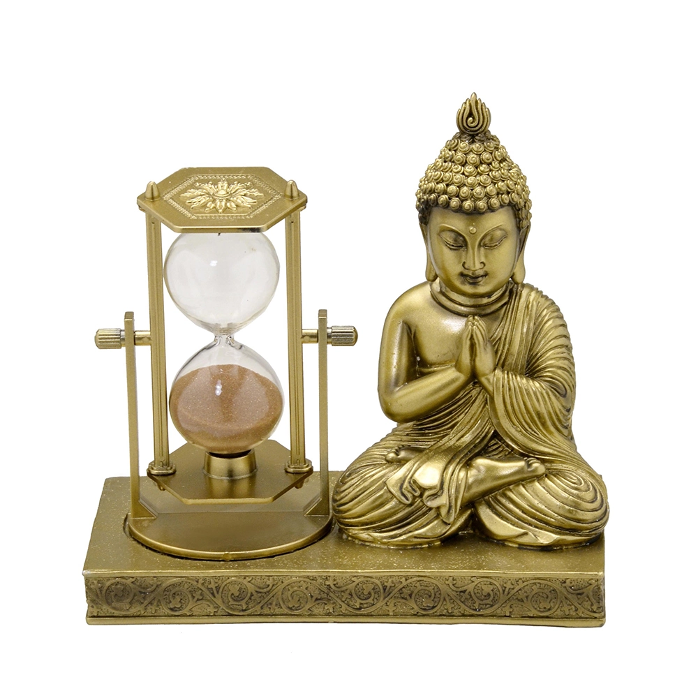 Buda Com Ampulheta Decorativo 239 181 Mabruk