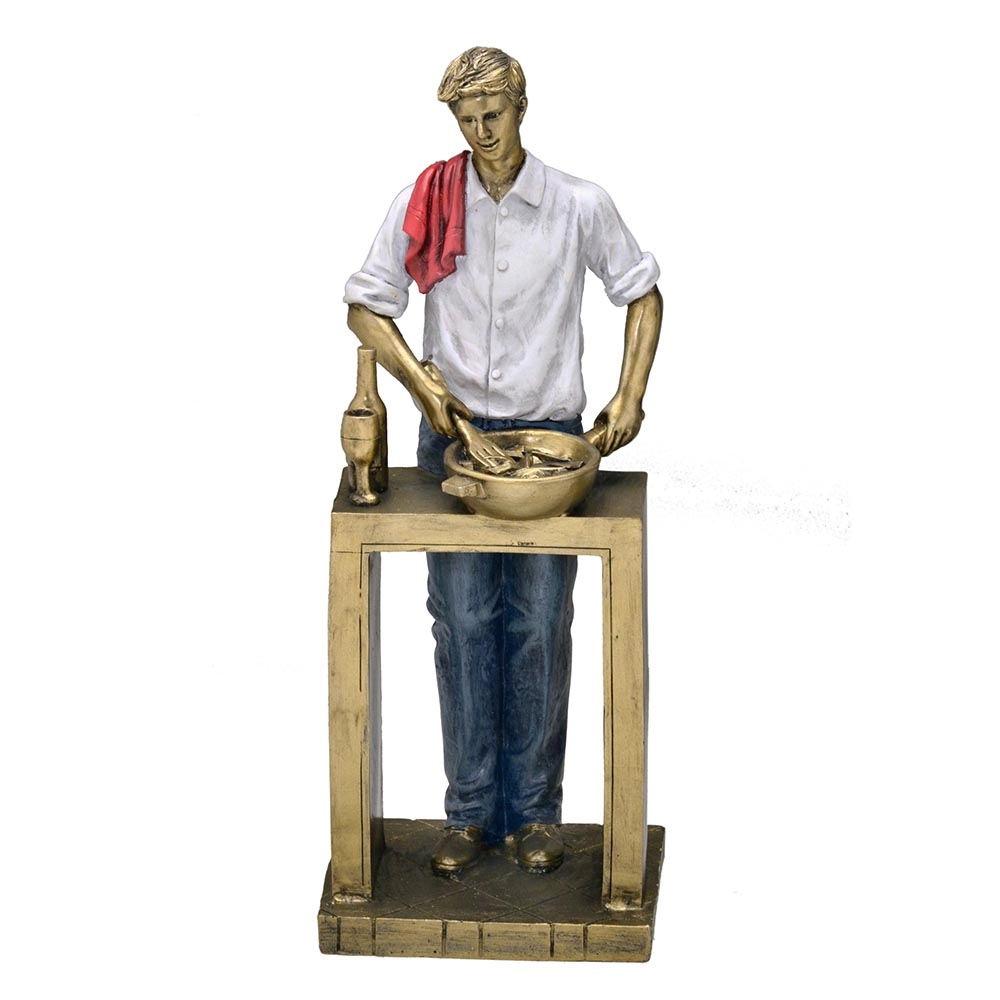 Homem Gourmet Decorativo 257 481 Mabruk