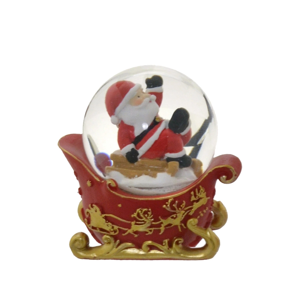 Enfeite Natal Bola Agua Papai Noel 618 025 Mabruk