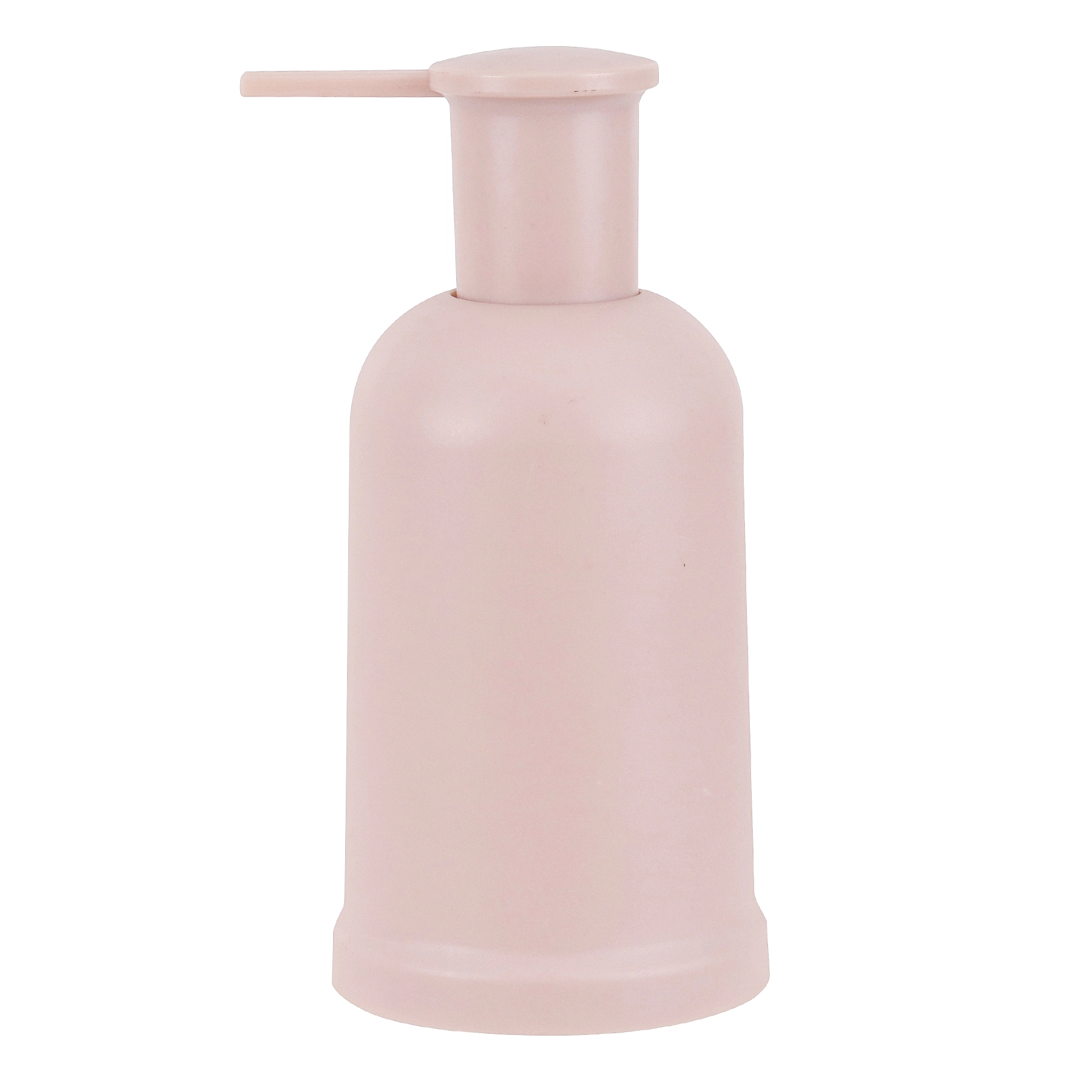 Porta Sabonete Líquido de Bancada para Banheiro 450ml Plástico Rosa Toilet Espressione