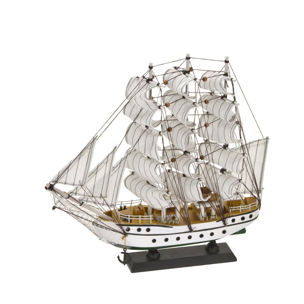 Enfeite Barco Madeira M 261 071 Mabruk