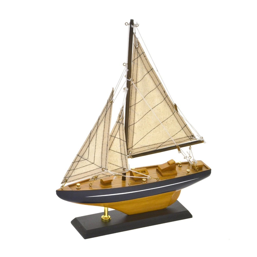 Enfeite Barco Madeira M 261 073 Mabruk