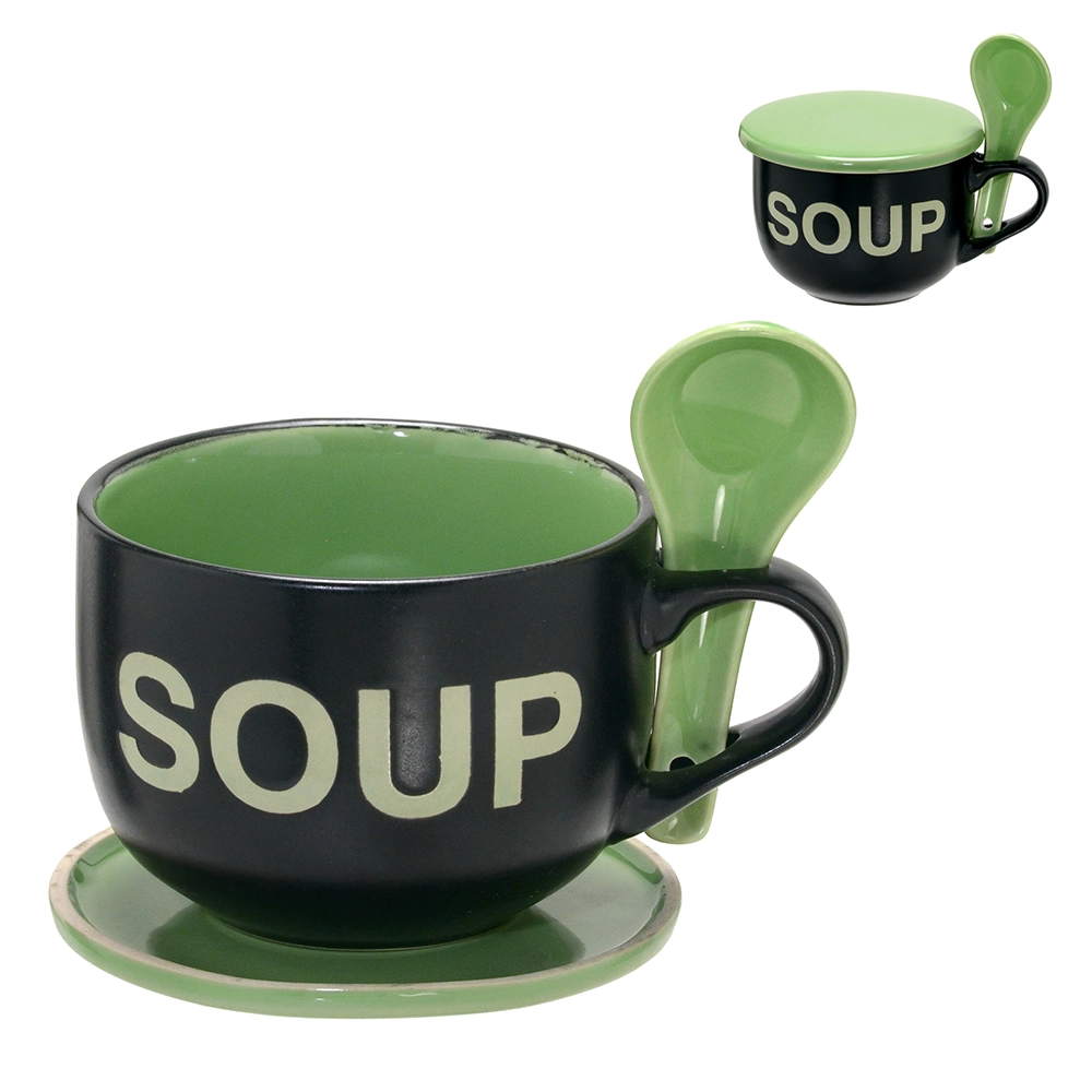 Caneca Ceramica Sopa 470ml 52 027 Mabruk