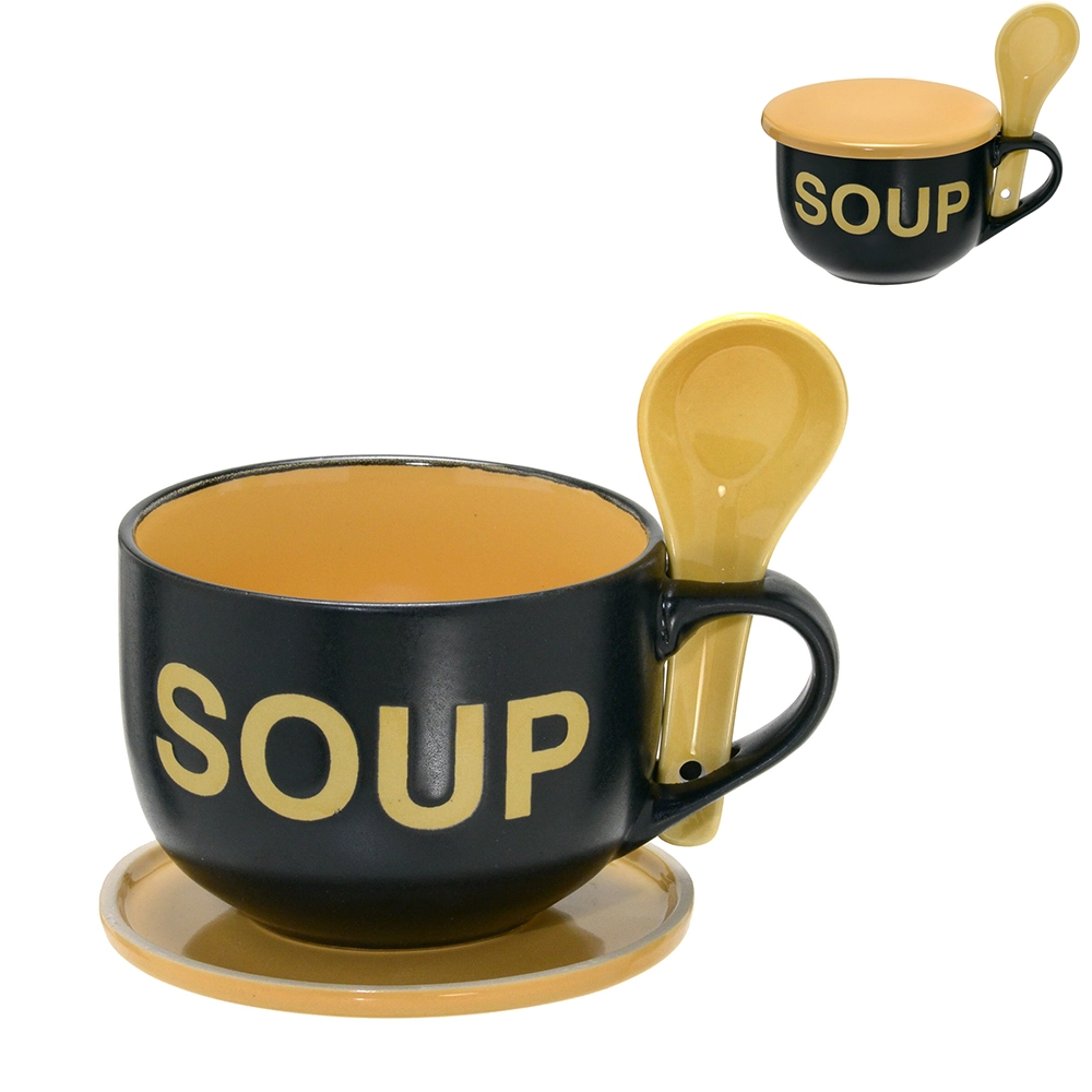 Caneca Ceramica Sopa 470ml 52 029 Mabruk