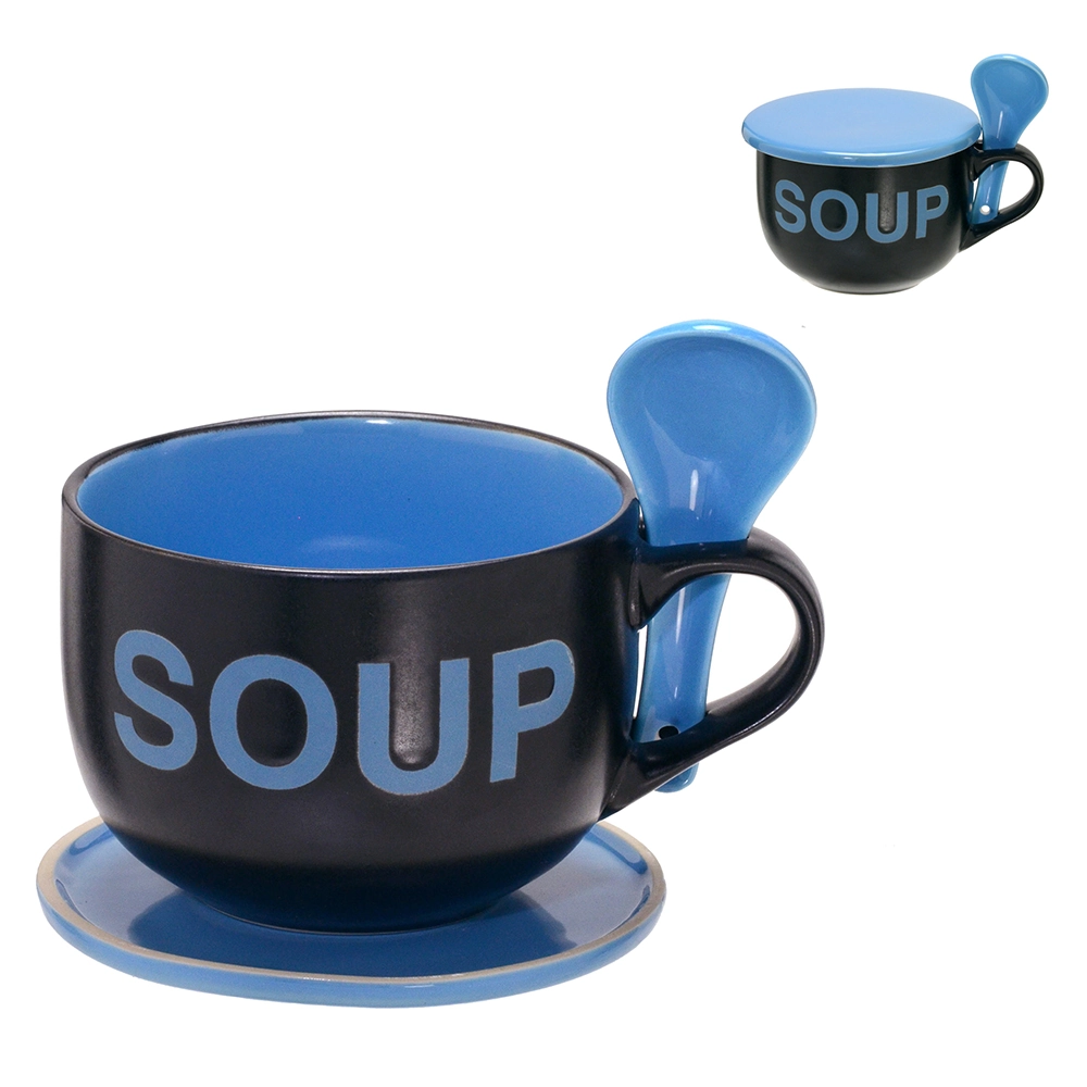Caneca Ceramica Sopa 470ml 52 030 Mabruk