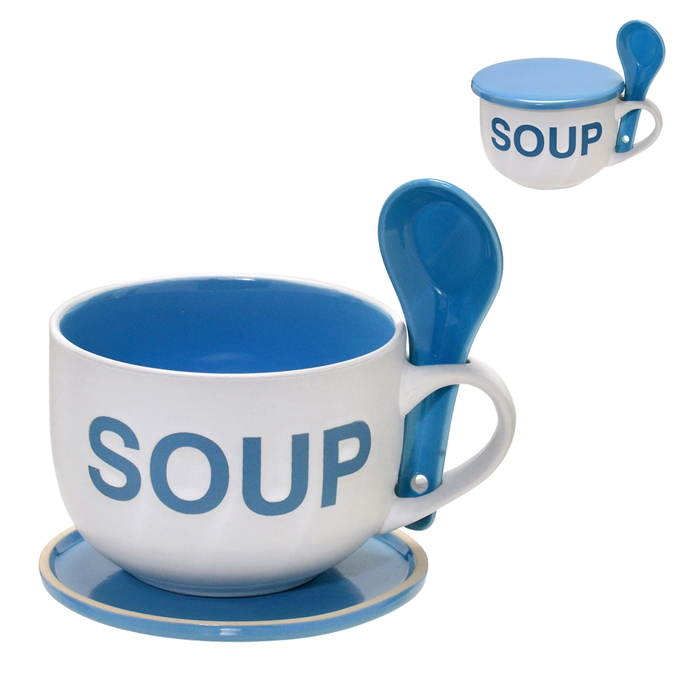 Caneca Ceramica Sopa 470ml 52 031 Mabruk