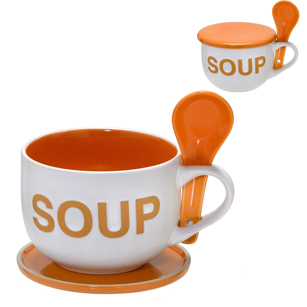 Caneca Ceramica Sopa 470ml 52 034 Mabruk