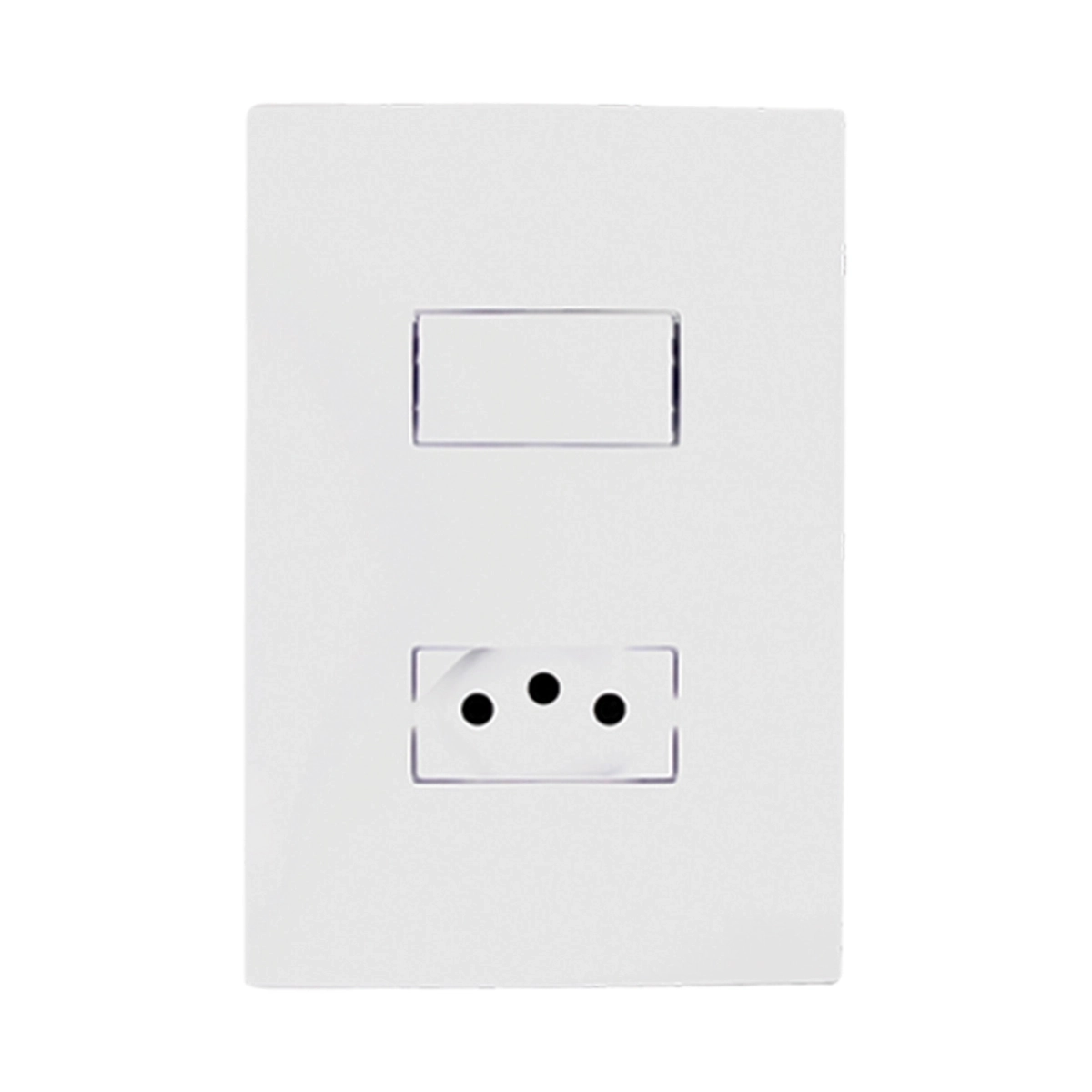 Interruptor 1 Tecla Paralela E Tomada 10a Linha I9 - Ilumi