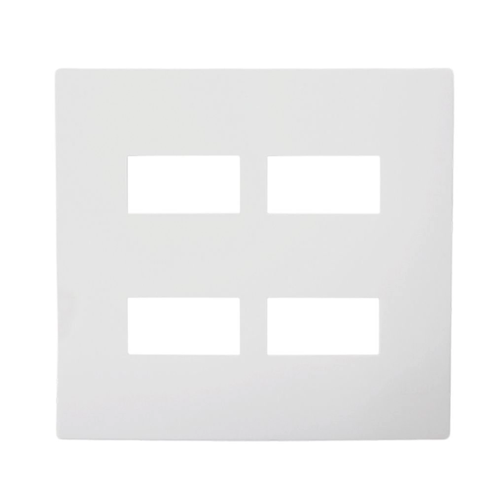 Placa 4x4 2+2 Postos Com Suporte 97070 - Ilumi