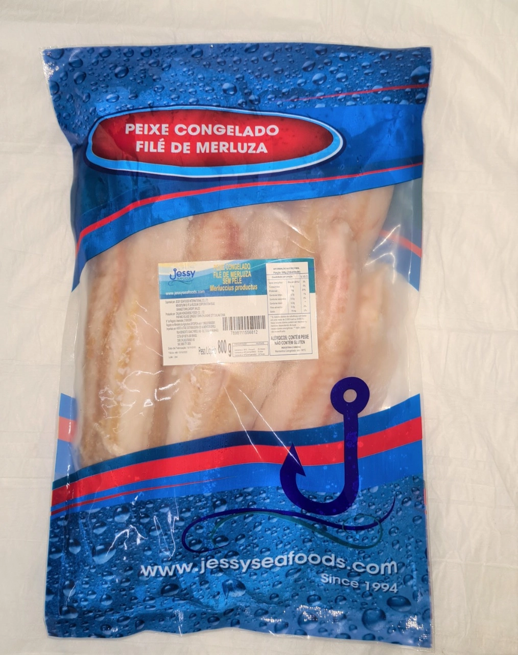 File Peixe Merluza 800g Vac