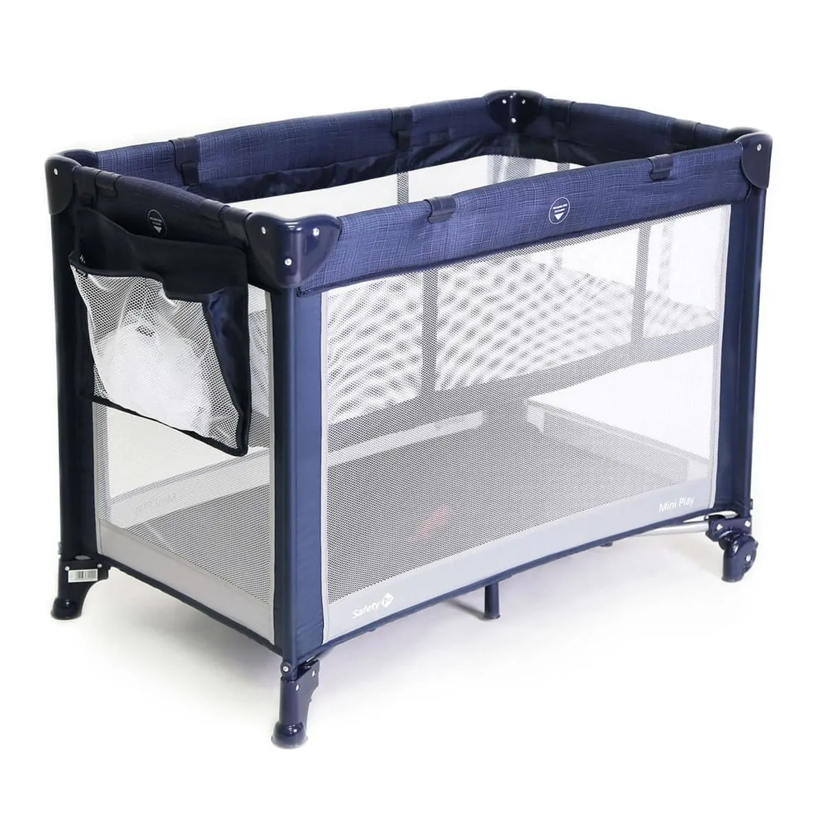 Berço Mini Play Safety 1st Net Blue