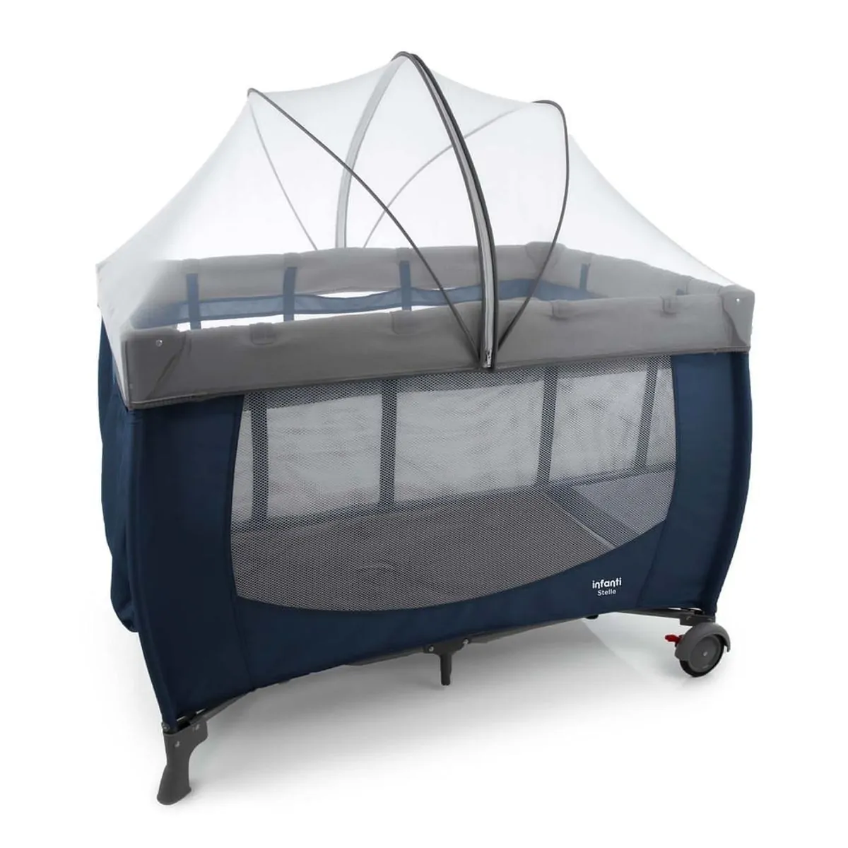 Berço Portátil Stelle Infanti Blue Cozy