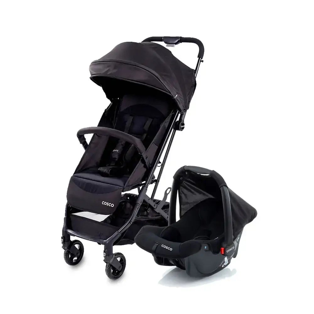 Travel System Minny Duo Cosco Preto Absoluto