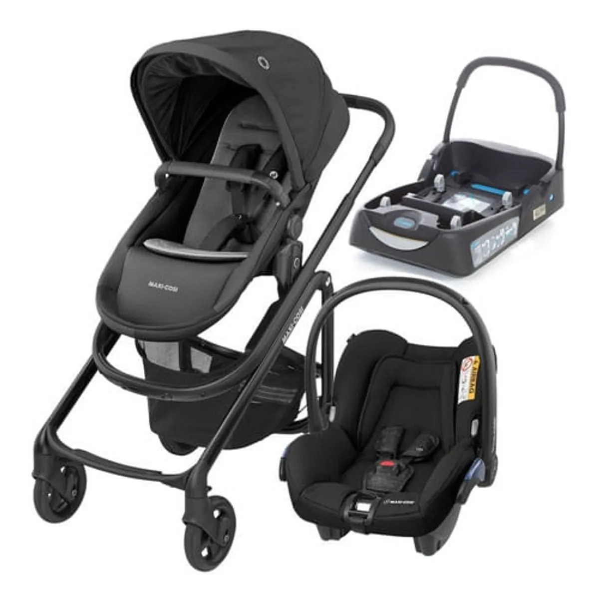 Travel System Lila CP² Trio Maxi-Cosi - Essential Black