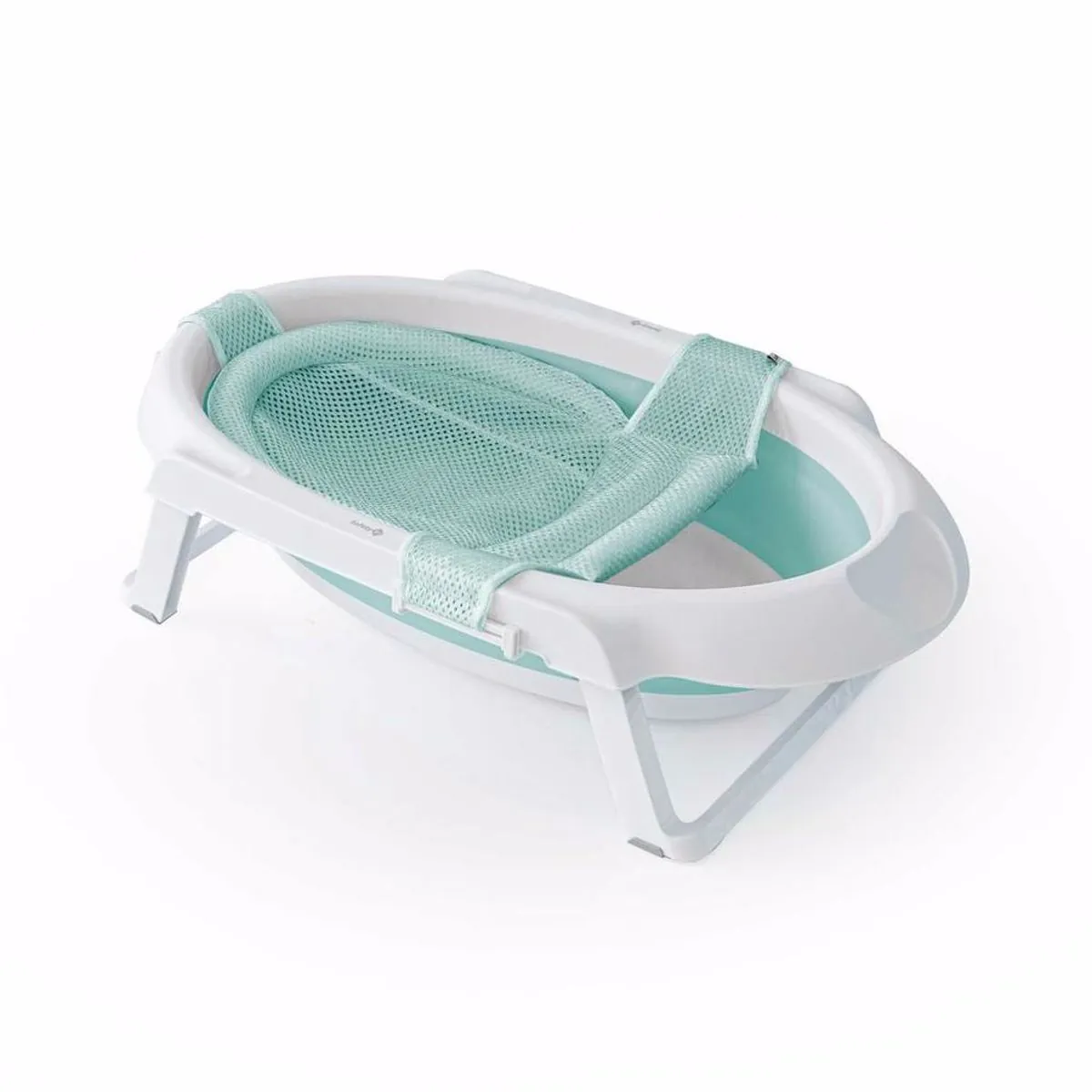 Banheira de Bebê Smile com Suporte Aqua Green - Safety 1st - Banheira de Bebê Smile com Suporte Safe