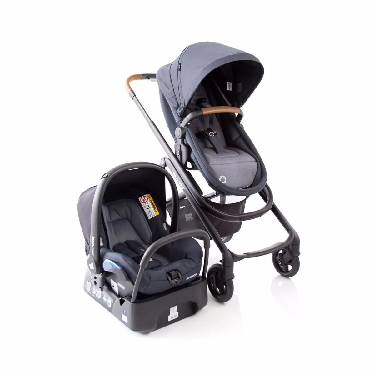 Travel System Lila CP² Trio Maxi-Cosi Essential Graphite Brown