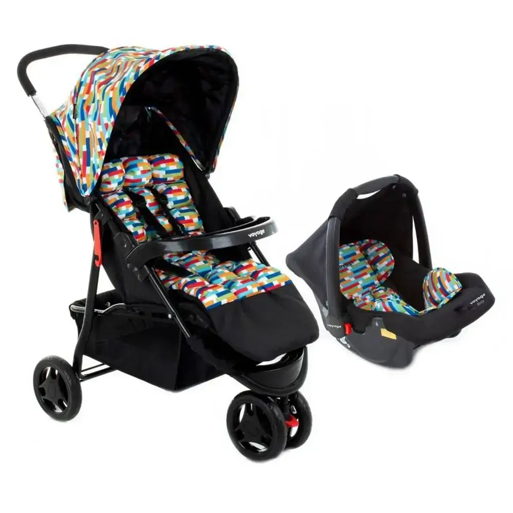 Travel System Delta Duo Pro Voyage Colorê