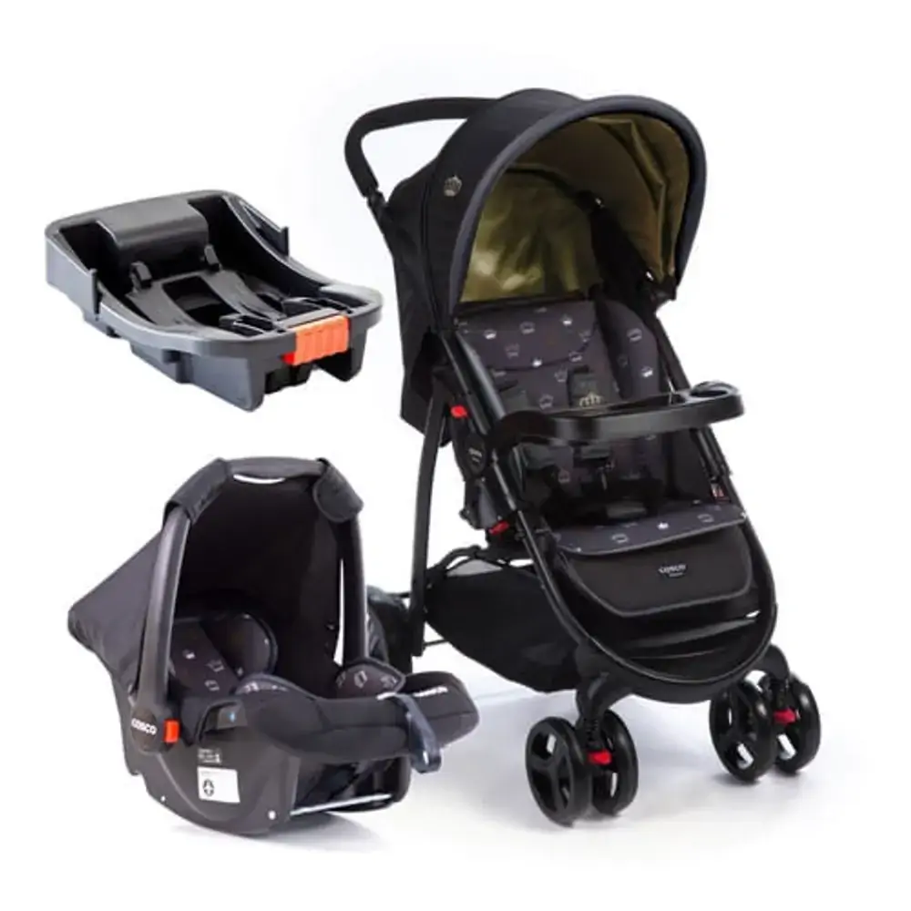 Travel System Nexus 3.0 Trio Cosco - Preto Royal