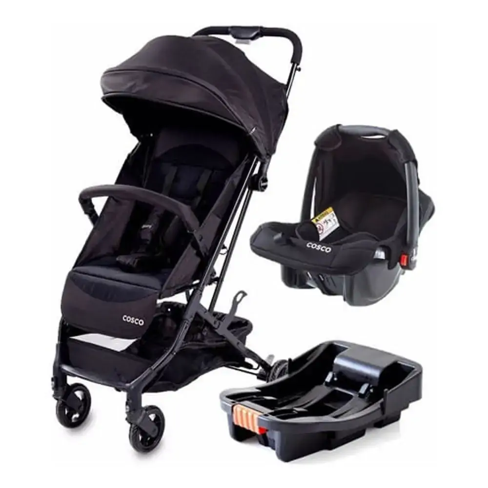 Travel System Minny 3.0 Trio Cosco Preto Absoluto