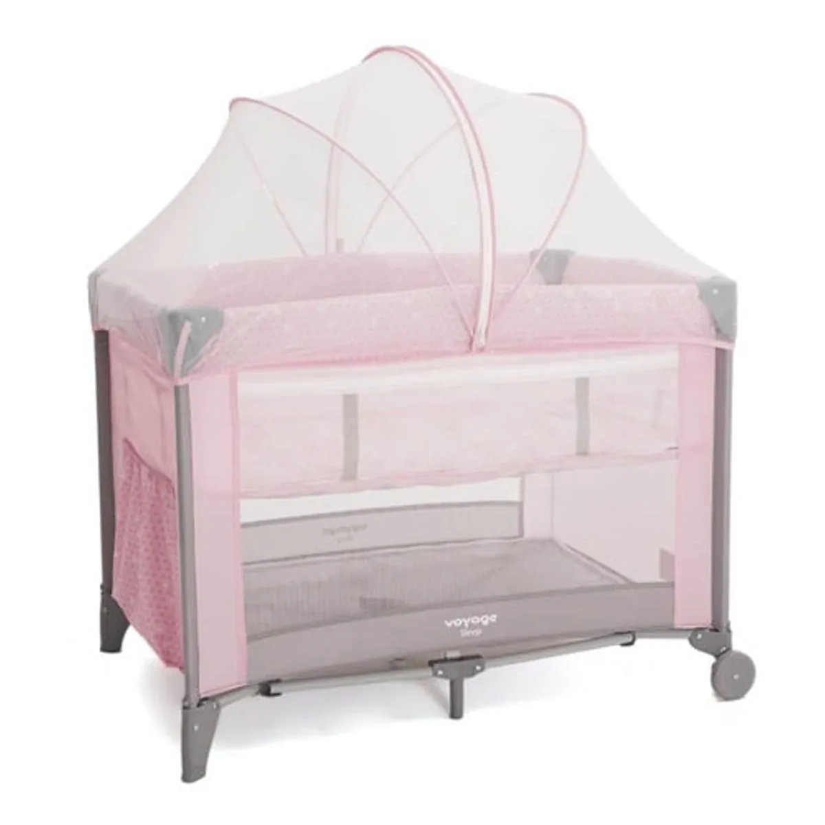 Berço Portátil Sleep Voyage - Rosa