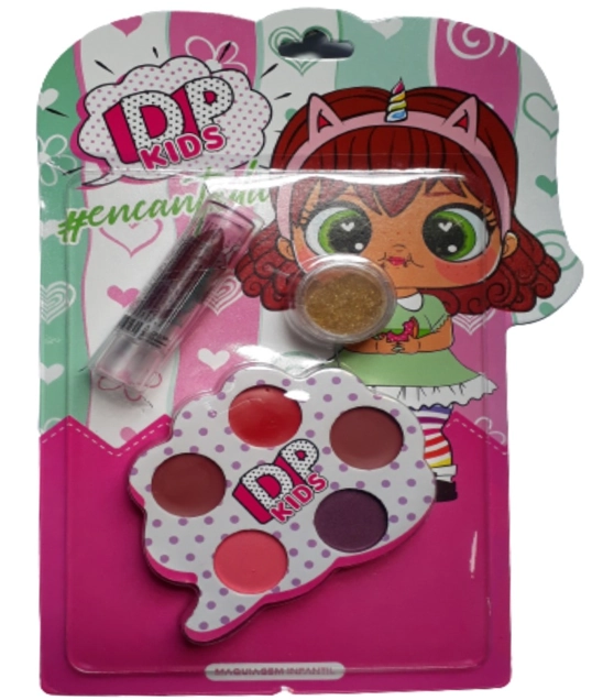 Cartela Infantil Com Maquiagem Estilosa Dapop Kids