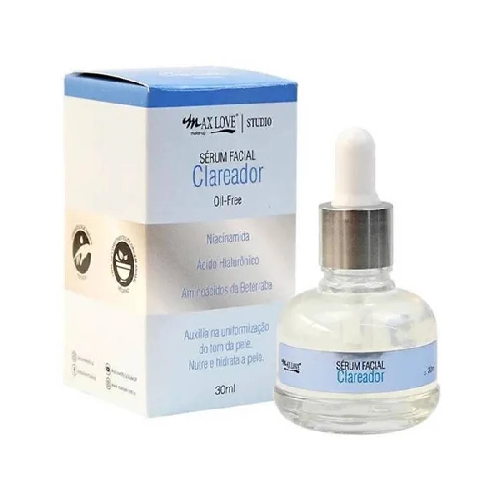 Max Love Sérum Facial Clareador 30ml